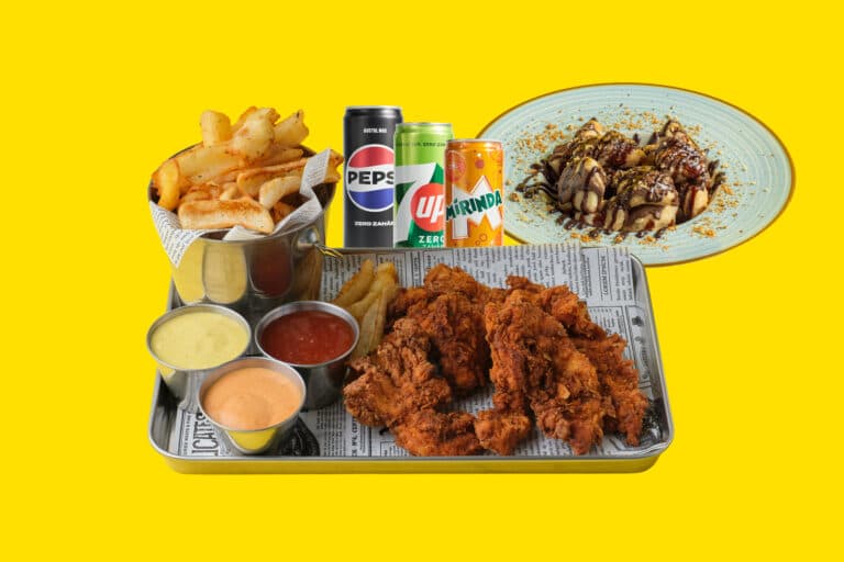 PICK UP MENIU CRISPY + GOGOSELE CU NUTELLA + SUC